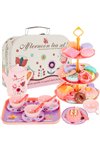Children&39s tea set in a suitcase 26367