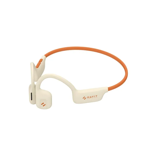 Open Ear Sports Headphones Havit E510BT(Freego1 Air) Beige Orange