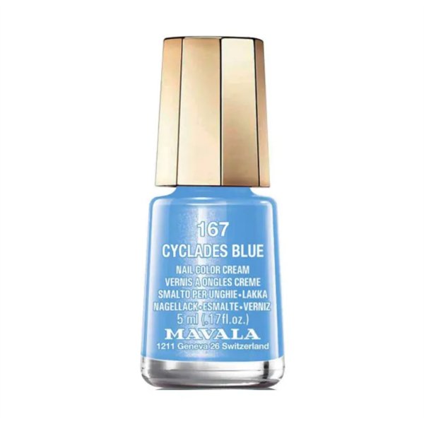 Mavala Nail Polish 167 Cyclades Blue 5ml