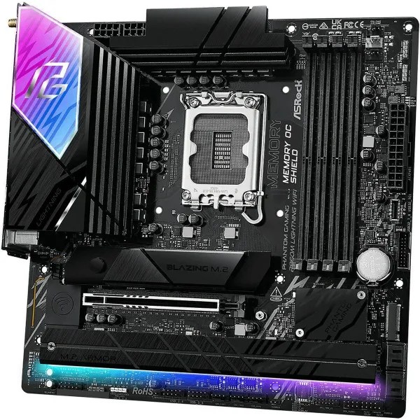 Pagrindinė plokštė ASRock B860M Lightning WiFi Intel B860