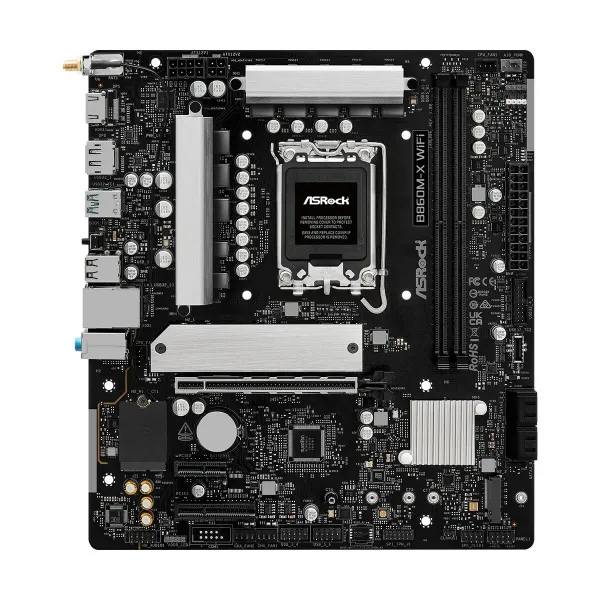 Pagrindinė plokštė ASRock B860M-X WiFi Intel B860 LGA 1851