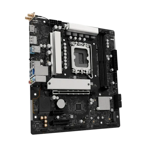 Pagrindinė plokštė ASRock B860M-X WiFi Intel B860 LGA 1851