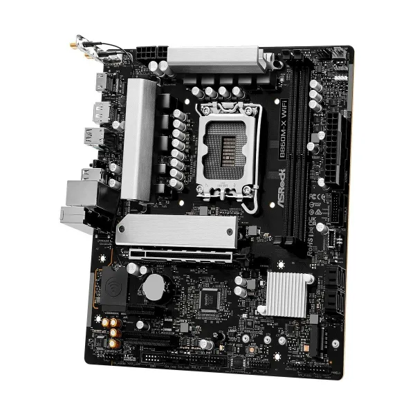 Pagrindinė plokštė ASRock B860M-X WiFi Intel B860 LGA 1851