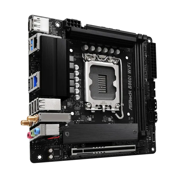 Pagrindinė plokštė ASRock B860I WiFi Intel B860 LGA 1851