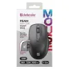 Žaidimų pelė Defender FEAM MM-296 RF SILENT Juoda