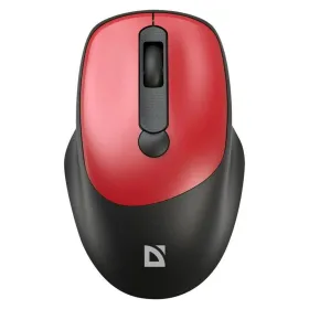 Belaidė pelė Defender FEAM MM-296 RF SILENT Raudona