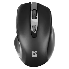 Bevielė optinė pelė Defender DEFENDER PRIME MB-053 RF SILENT Juoda