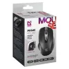 Bevielė optinė pelė Defender DEFENDER PRIME MB-053 RF SILENT Juoda