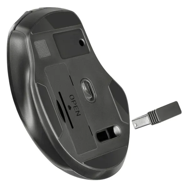 Bevielė optinė pelė Defender DEFENDER PRIME MB-053 RF SILENT Juoda