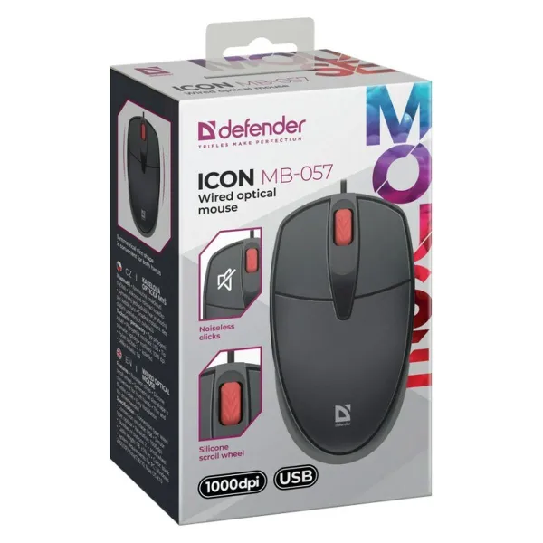 Optiline Hiir Defender DEFENDER ICON MB-057 Must