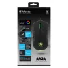 Žaidimų pelė Defender GM-049 ARGA Juoda 3600 DPI