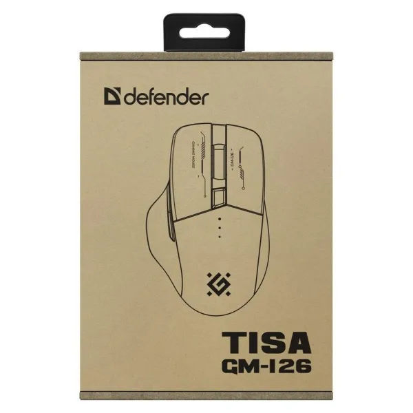 Juhtmevaba Bluetooth-hiir Defender GM-126 Valge