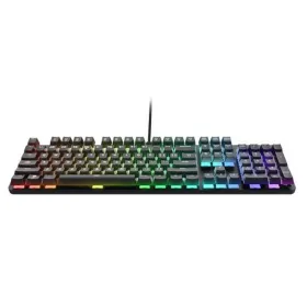 Игровая клавиатура Gaming Trust GXT 871 Zora Чёрный Разноцветный QWERTY Qwerty US