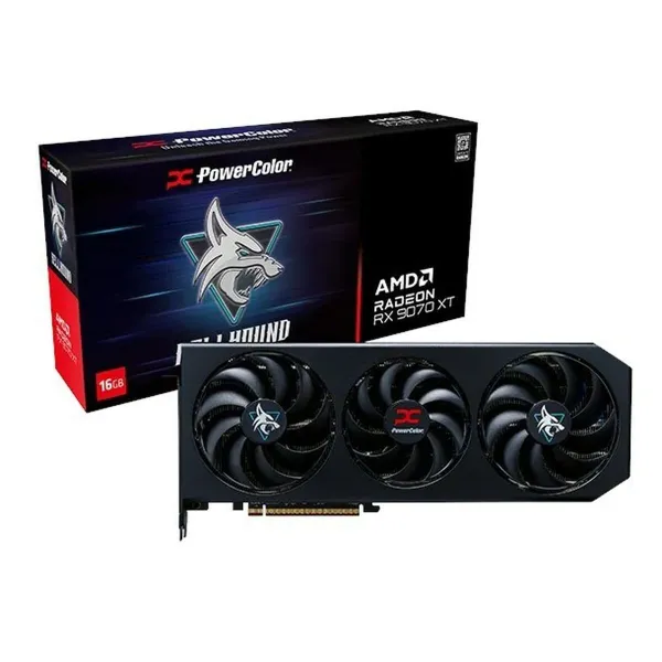 Grafikas Karte Powercolor RX9070XT 16G-L/OC radeon rx 9070 xt 16 GB GDDR6