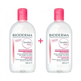 Bioderma Sensibio H2O Make Up Removing Micelle Solution 2x500ml