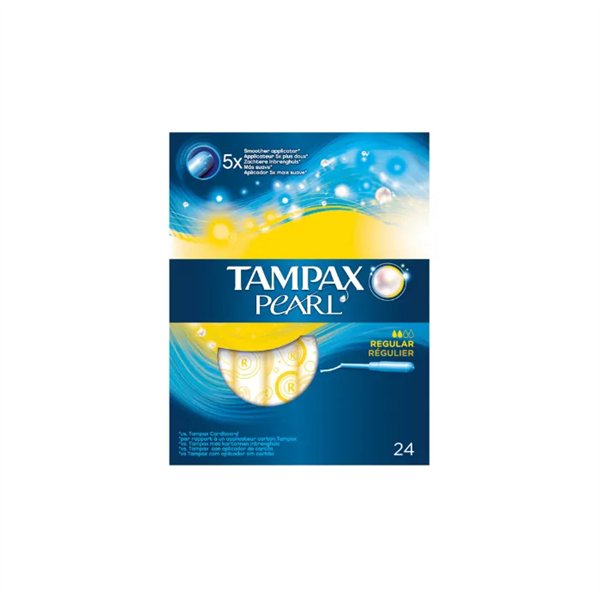 Tampax Pearl Regular 24 Units 