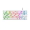 Mänguriklaviatuur Trust GXT 833W THADO Valge Mitmevärviline QWERTY Qwerty US