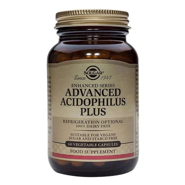 Solgar Advanced Acidophilus Plus 60 Capsules
