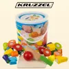 Daržovės pjaustymui mediniame kibire