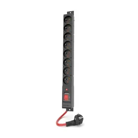 Strāvas virtene - 8 ligzdas ar Slēdzi Acar W2451 (1,5 m)