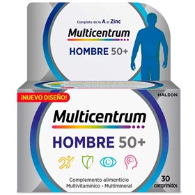 Multicentrum Man 50+ 30 Tablets 