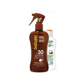 Babaria Sun Protective Sun Oil Spf30 Spray 200ml Set 2 Pieces