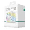 Kvadratinis ventiliatorius DEEPCOOL R-FL12R-WHAPN3-G Ø 12 cm