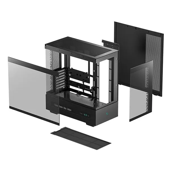 ATX Pus-torņveida Kārba DEEPCOOL R-CH690-BKNNA0D-G-1 Melns