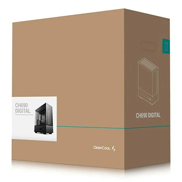 ATX Pus-torņveida Kārba DEEPCOOL R-CH690-BKNNA0D-G-1 Melns