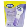 Scholl Velvet Smooth Electronic Foot Care System With Exfoliating Refill Head