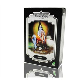 Henna Negro Polvo Radhe Shyam 100g
