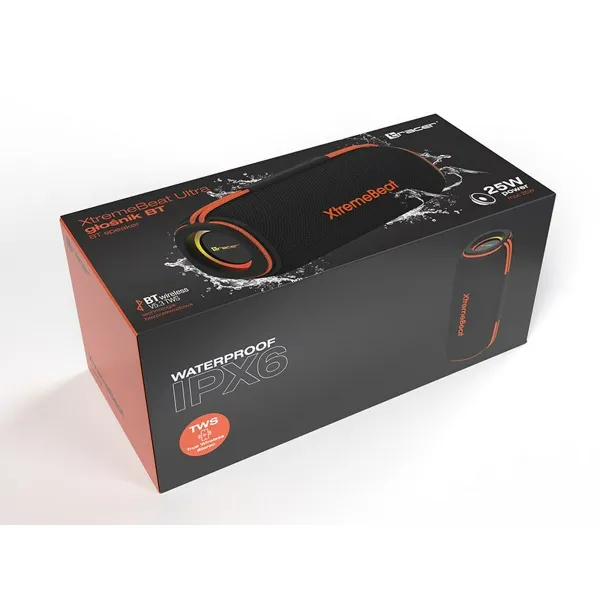 Nešiojamos Bluetooth garso kolonėlės Tracer XtremeBeat Ultra Juoda 25 W