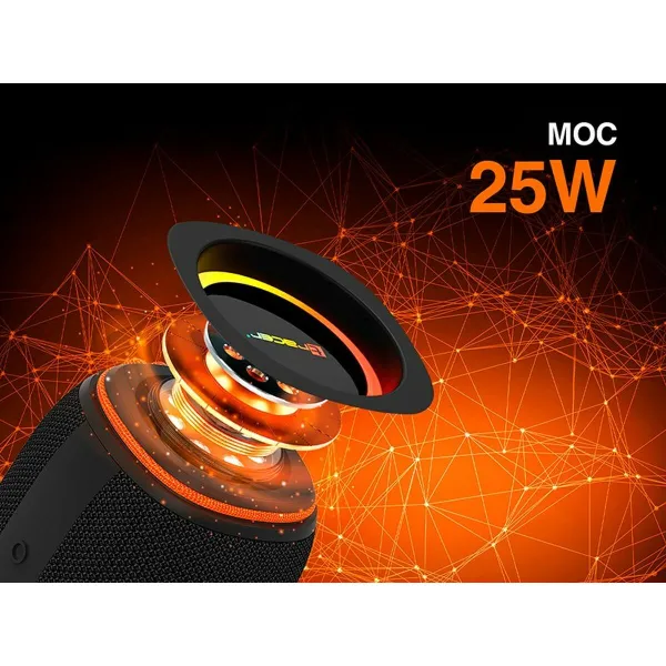 Nešiojamos Bluetooth garso kolonėlės Tracer XtremeBeat Ultra Juoda 25 W