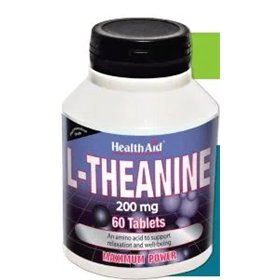 Health Aid L-Teanina 200 Mg 60 Comp