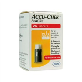 Accu-Chek Fastclix Lancets 24U