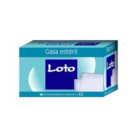 Indasec Loto Gasa Suave Hidrófila 100 Algodón 90 Uds