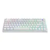 Klaviatūra Savio PHENIX WHITE GAT RED Balta