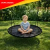 Sūpynės gandralizdžiui, 100 cm, juodos