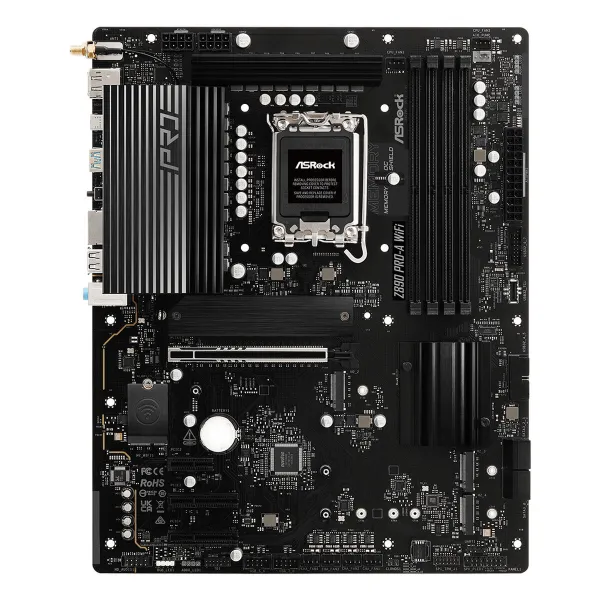 Pagrindinė plokštė ASRock Z890 Pro-A WiFi Intel Z890 LGA 1851