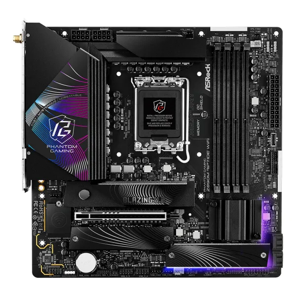 Pagrindinė plokštė ASRock Z890M Riptide WiFi Intel Z890 LGA 1851