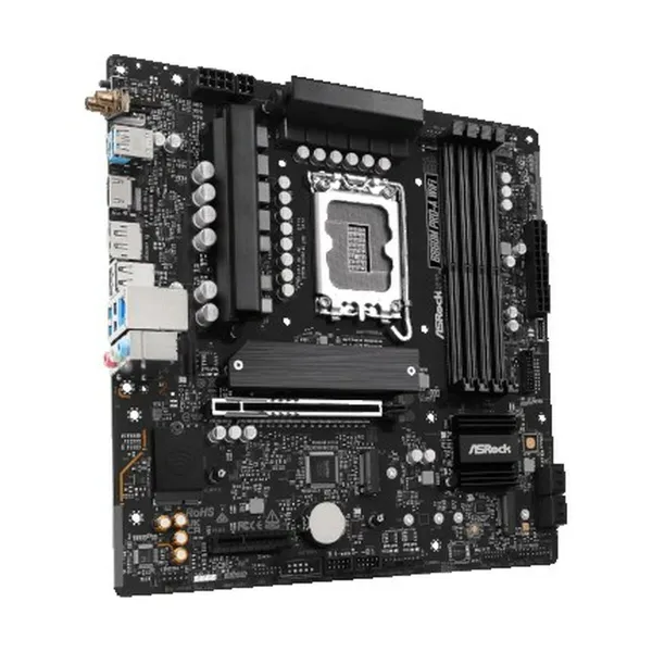 Pagrindinė plokštė ASRock B860M Pro-A WiFi Intel B860 LGA 1851