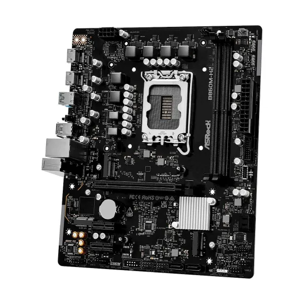 Pagrindinė plokštė ASRock B860M-H2 Intel B860 LGA 1851