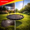 Sūpynės gandralizdžiui, 100 cm, juodos
