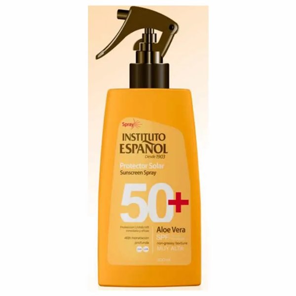 Instituto Español Sunscreen Spray Aloe Vera Spf50 300ml