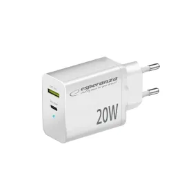 Seinalaadija Esperanza EZC105W Valge 20 W