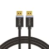 DisplayPort kabelis Savio CL-165 Juoda 1 m