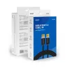 DisplayPort kabelis Savio CL-165 Juoda 1 m