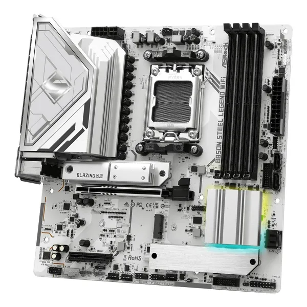 Pagrindinė plokštė ASRock B850M Steel Legend WiFi Intel Wi-Fi 6 AMD AM5 AMD B850