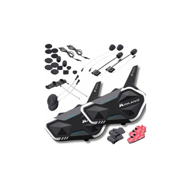 Наушники Midland R1 MESH TWIN Чёрный (2 штук)