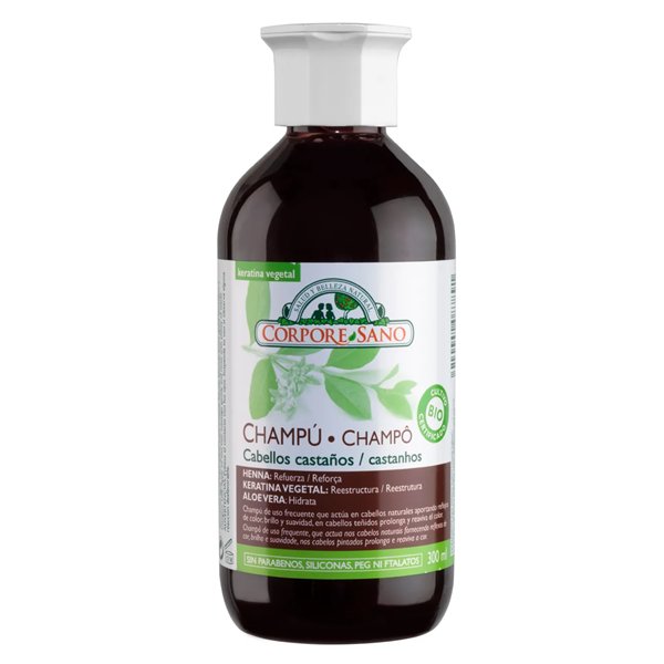 Corpore Champu Henna Cab Castaños 300ml Bio